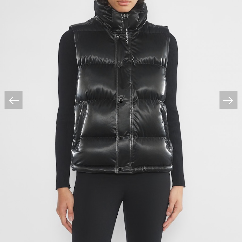 Black Puffer Vest